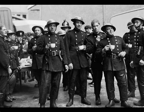 London Firefighters 1940s 150 Years Of The London Fire Brigade