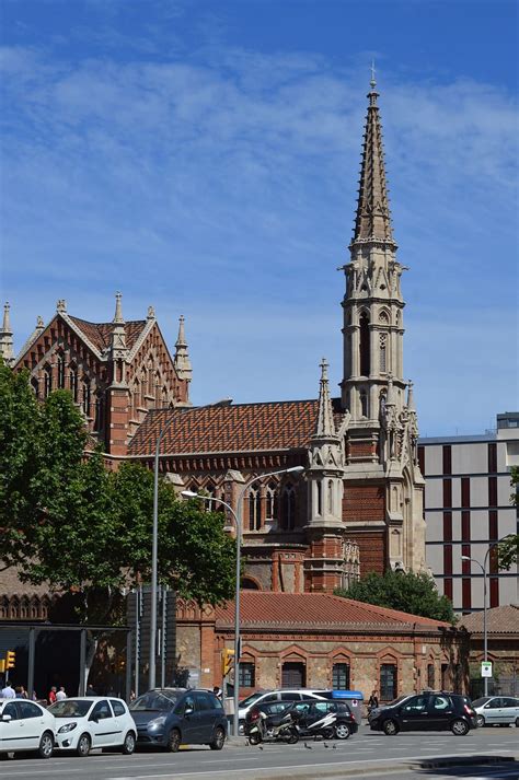 Hd Wallpaper Barcelona Church Of St Francis De Sales Spain Catholic