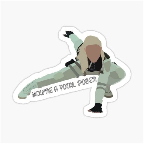 Youre A Total Poser Yelena Belova Sticker For Sale By Yara Stigter