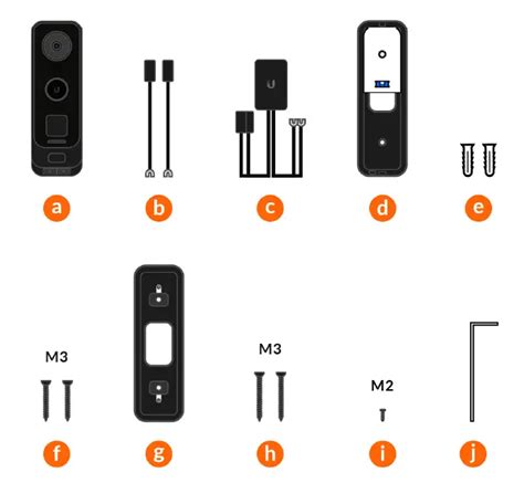 UBIQUITI G4 Doorbell Pro WiFi-Enabled Video Doorbell Instruction Manual