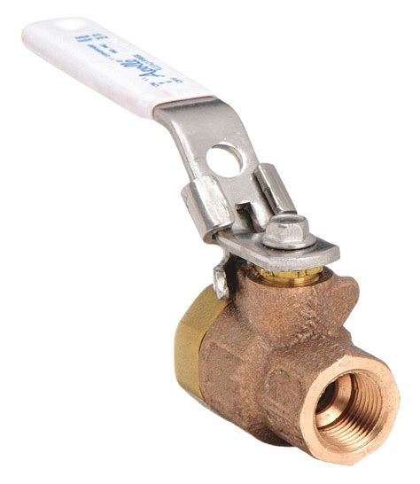 Apollo Lead Free Bronze Fnpt X Fnpt Ball Valve Locking Lever