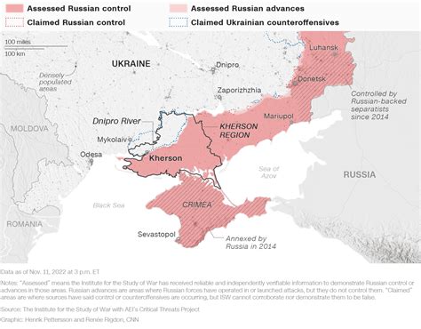 Here S The Current Map Of Control In Ukraine