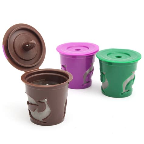 1 Pc tazas de filtro de café recargables cápsulas de café reutilizables