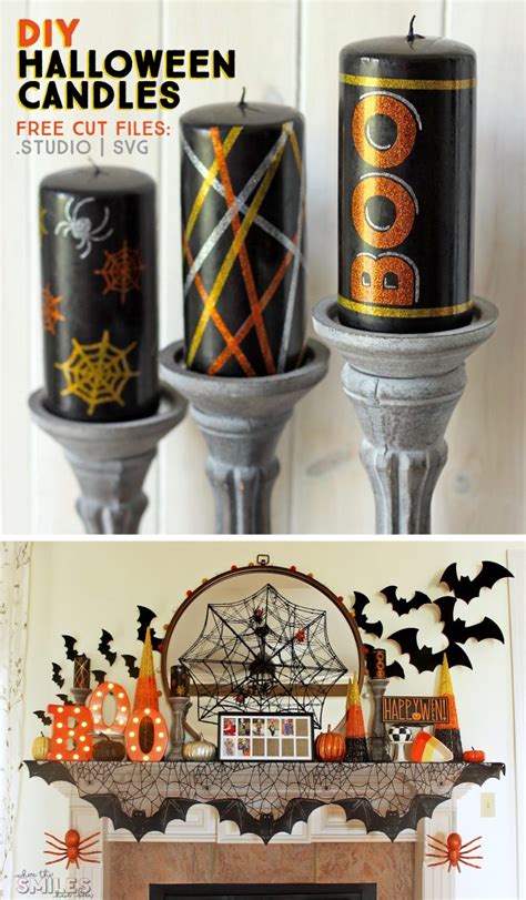 Diy Halloween Candles