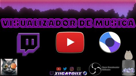 Visualizador De Musica Para Streams Y Videos YouTube