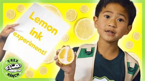 Lemon Science Projects For Kids