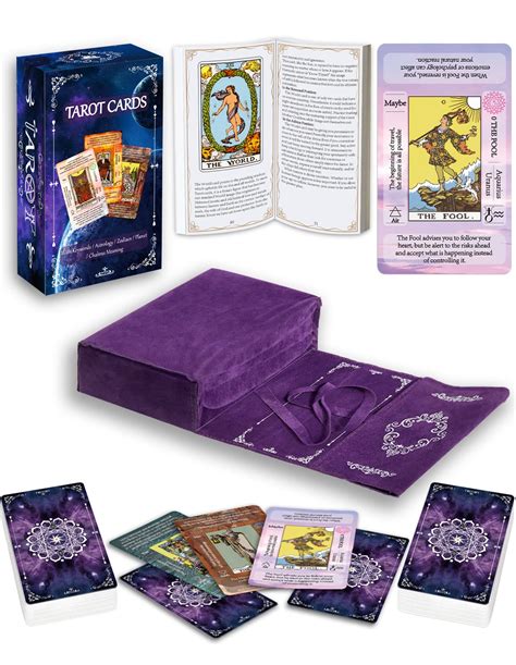 Buy Ixiger Tarot Cards Set With Guide Book Tarot Cards For Beginners