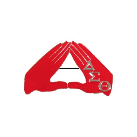 Delta Sigma Theta Hand Sign