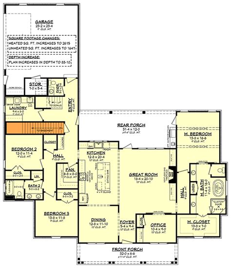 Bed New American House Plan With Bonus Room With Full Bath Hz