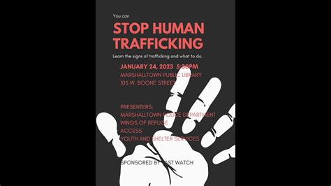 Jan 24 Human Trafficking Education Youtube