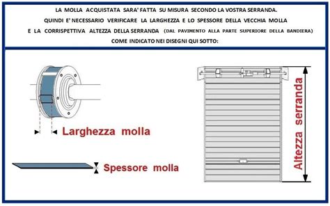 MOLLA PER SERRANDA SARACINESCA GARAGE IN ACCIAIO TEMPRATO C67 EBay