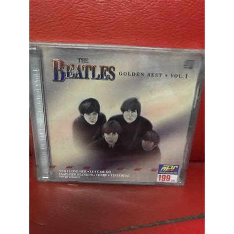 Cd ซีดี เพลงสากล The Beatles Golden Best Vol 1 แผ่นแท้ มาสเตอร์ มือ 1