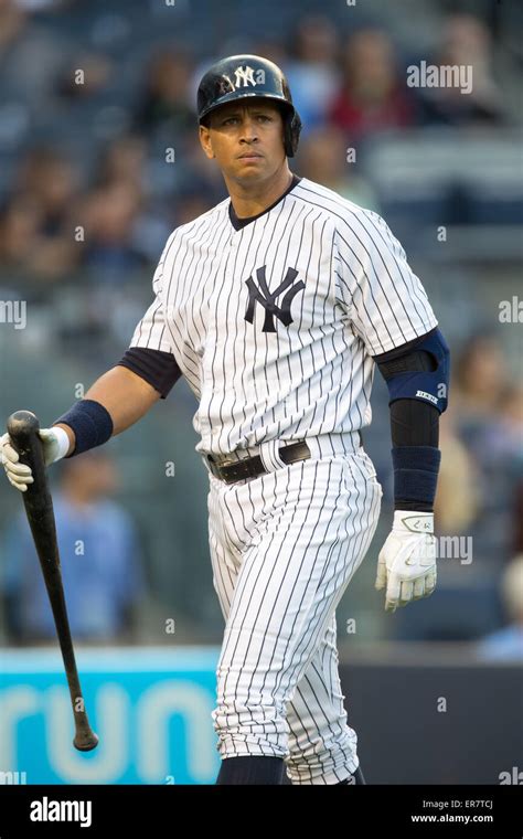 Bronx New York Usa 22nd May 2015 Alex Rodriguez Yankees Mlb