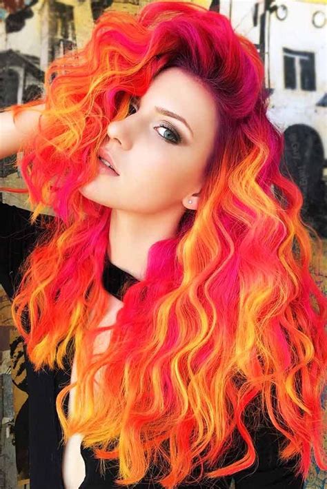 Discover The Captivating Orange Hair Rainbow From Sweet Pumpkin To Burning Fiery Shades Hair