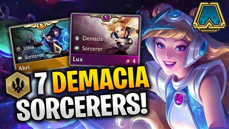 7 DEMACIA SORCERER BUILD Ft Carry Lux And Ahri Beginner Vs TFT