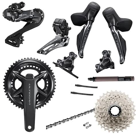 Shimano Ultegra Di2 R8100 12 Speed Disc Groupset With Power