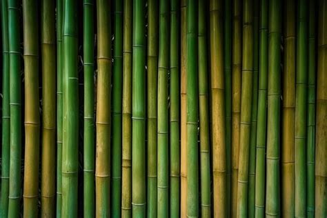 Bamboo Green Wallpaper