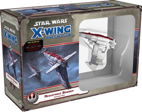 Star Wars X Wing Miniatures Game Resistance Bomber Expansion Pack