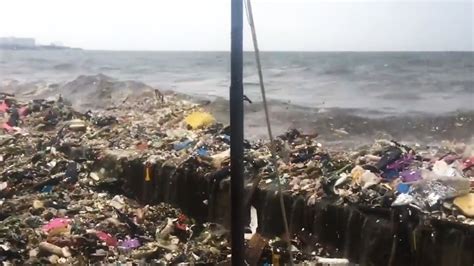 Massive Waves Of Garbage Wash Ashore In Manila Philippines Mashable