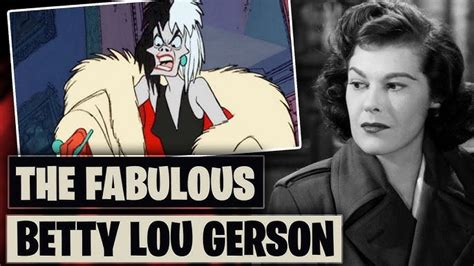 Betty Lou Gerson 101 Dalmatians 1996