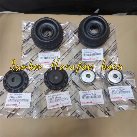 Jual Karet Support Shock Set Tatakan Bearing Support Yaris New Vios 1