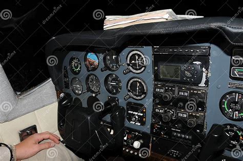 An Aeroplane Cockpit is All about Adventure Stock Photo - Image of transport, aircraft: 191496970