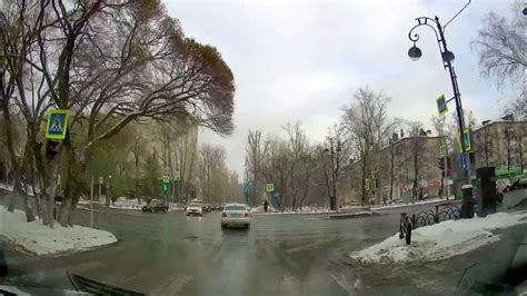 Поездка по улицам города Тюмень до магазина "Вега" - YouTube