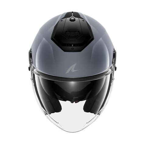 Shark Casque Moto Jet Rs Blank Gun Silver