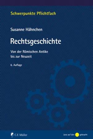 Pdf Rechtsgeschichte Di Susanne H Hnchen Versione Ebook Perlego