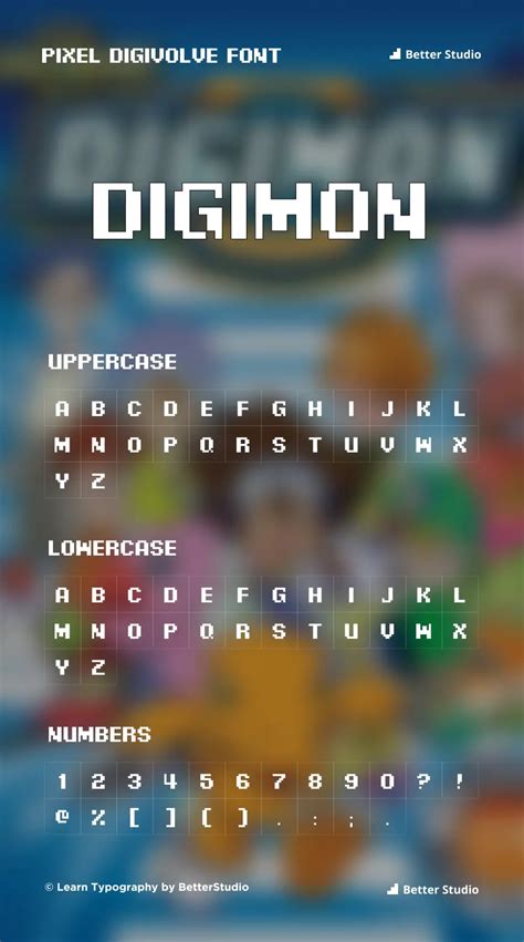 Digimon Font: Download Free Font & Logo