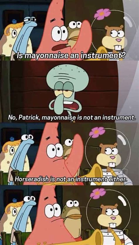 25 Of The Most Hilarious Spongebob Quotes Spongebob Quotes Funny Spongebob Memes Spongebob