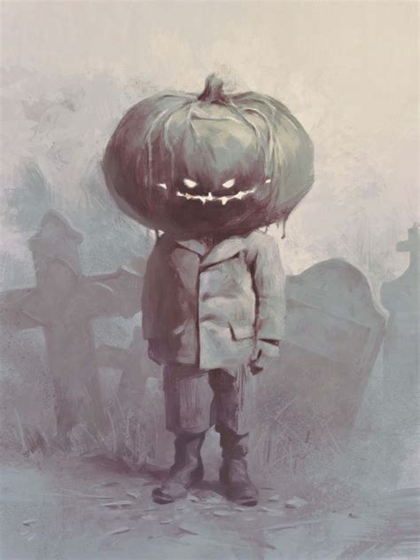 30 Spooky Digital Paintings For A Scary Halloween Paintable