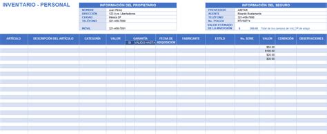 Plantillas Gratis De Inventario En Excel Smartsheet