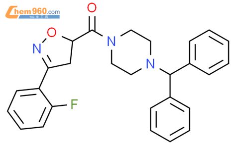 899534 14 6 4 Benzhydryl Piperazin 1 Yl 3 2 Fluoro Phenyl 4 5