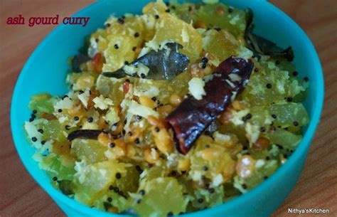 ASH GOURD CURRY Recipe | nithyaskitchen