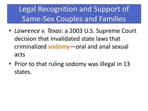 PPT Chapter Same Sex Couples And Families PowerPoint Presentation