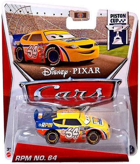 Disney / Pixar Cars Series 3 RPM No. 64 Diecast Car - Walmart.com