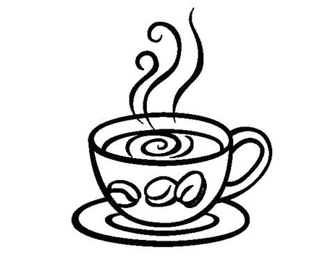 Coffee Mug Coloring Page At GetColorings Free Printable Colorings