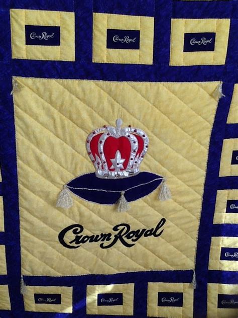 Center Of The Crown Royal Quilt Crown Royal Quilt Crown Royal Bags