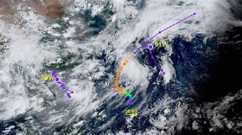 台风古超或吞91w！4号泰利将生成？南方多省暴雨，预报：重点旱区南方降雨台风新浪新闻