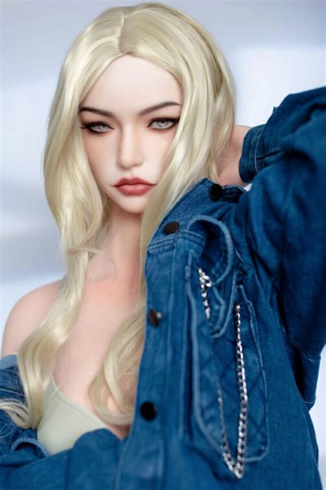 Kelley Blonde Sex Doll With Oral Structure Silicone Head NakeDoll