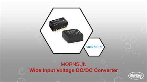 Wide Input Voltage DC DC Converter MORNSUN DigiKey