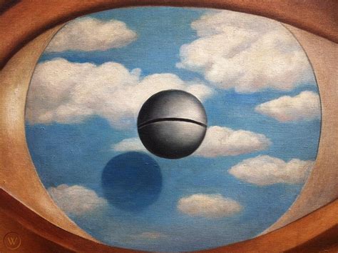 Rene Magritte Eye Painting