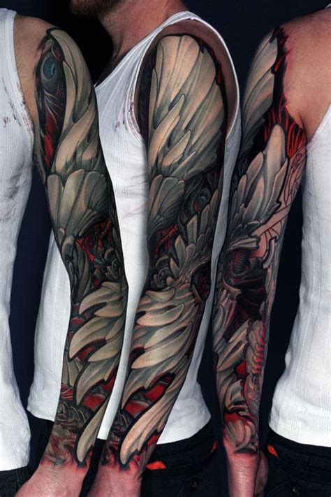 Wing Sleeve Tattoo by Lux Altera: TattooNOW