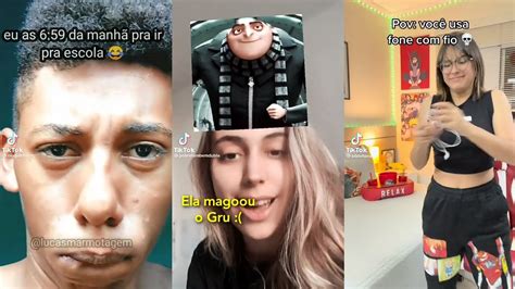 Os Melhores Tik Tok De ComÉdia Tente NÃo Rir Youtube