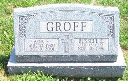 Ada Fretz Groff 1920 2001 Memorial Find A Grave