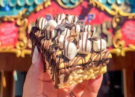 FIRST LOOK S Mores Rice Krispie Treat Now At Magic Kingdom