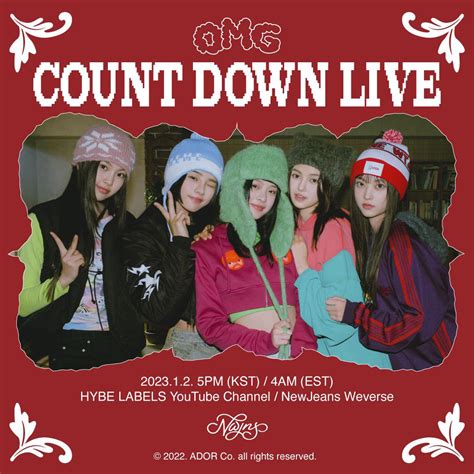 NewJeans - OMG (Countdown Live Poster) : r/kpop