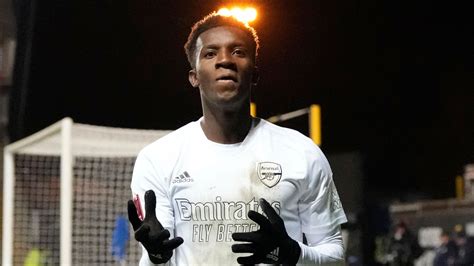 Arsenal Striker Eddie Nketiah Impressing Manager Mikel Arteta After Fa