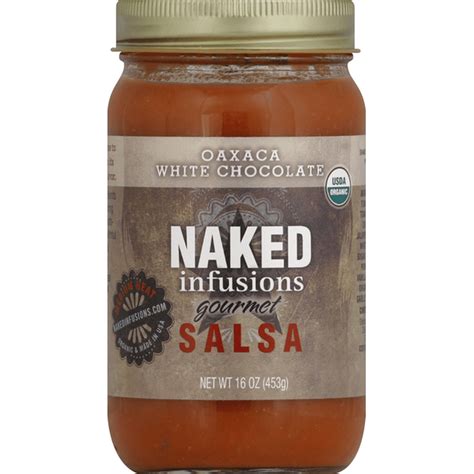 Naked Infusions Salsa Gourmet Oaxaca White Chocolate Medium Heat 16